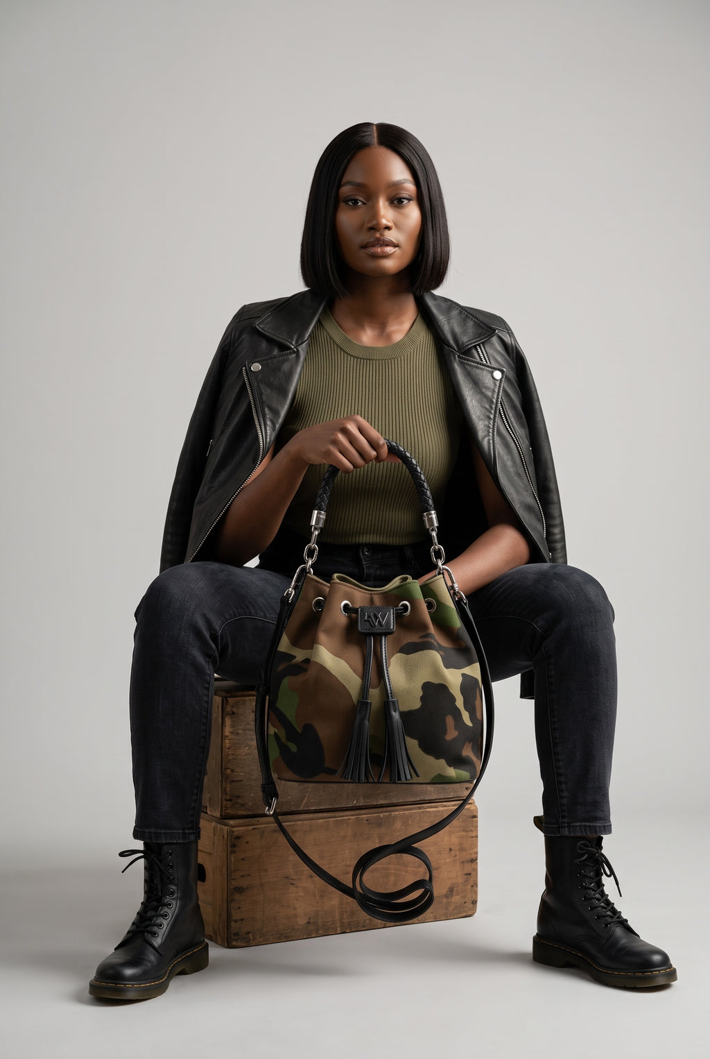 The Boundary Bucket Bag